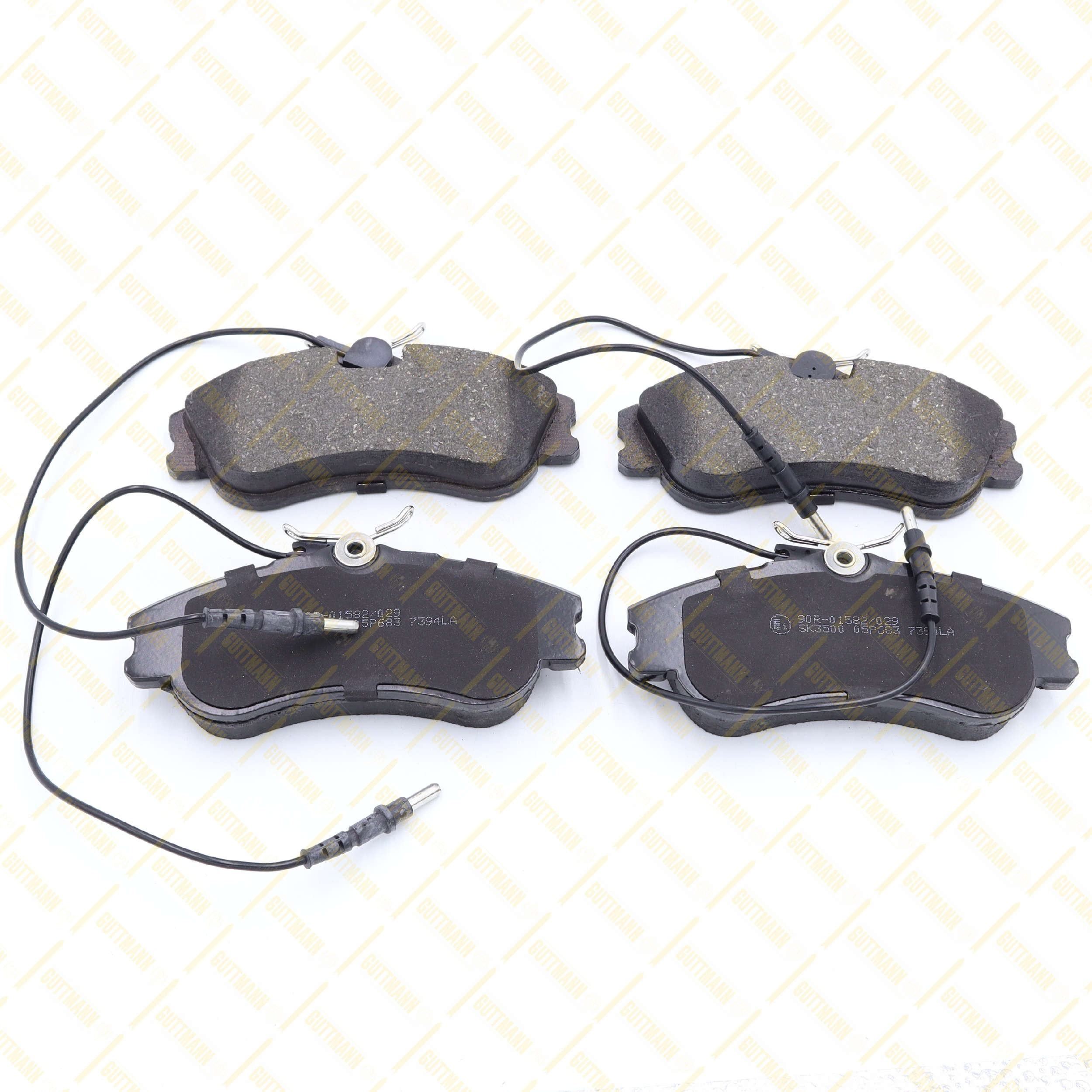 Sada brzdových platničiek kotúčovej brzdy LEROY ACCESSOIRES DISTRIBUTION