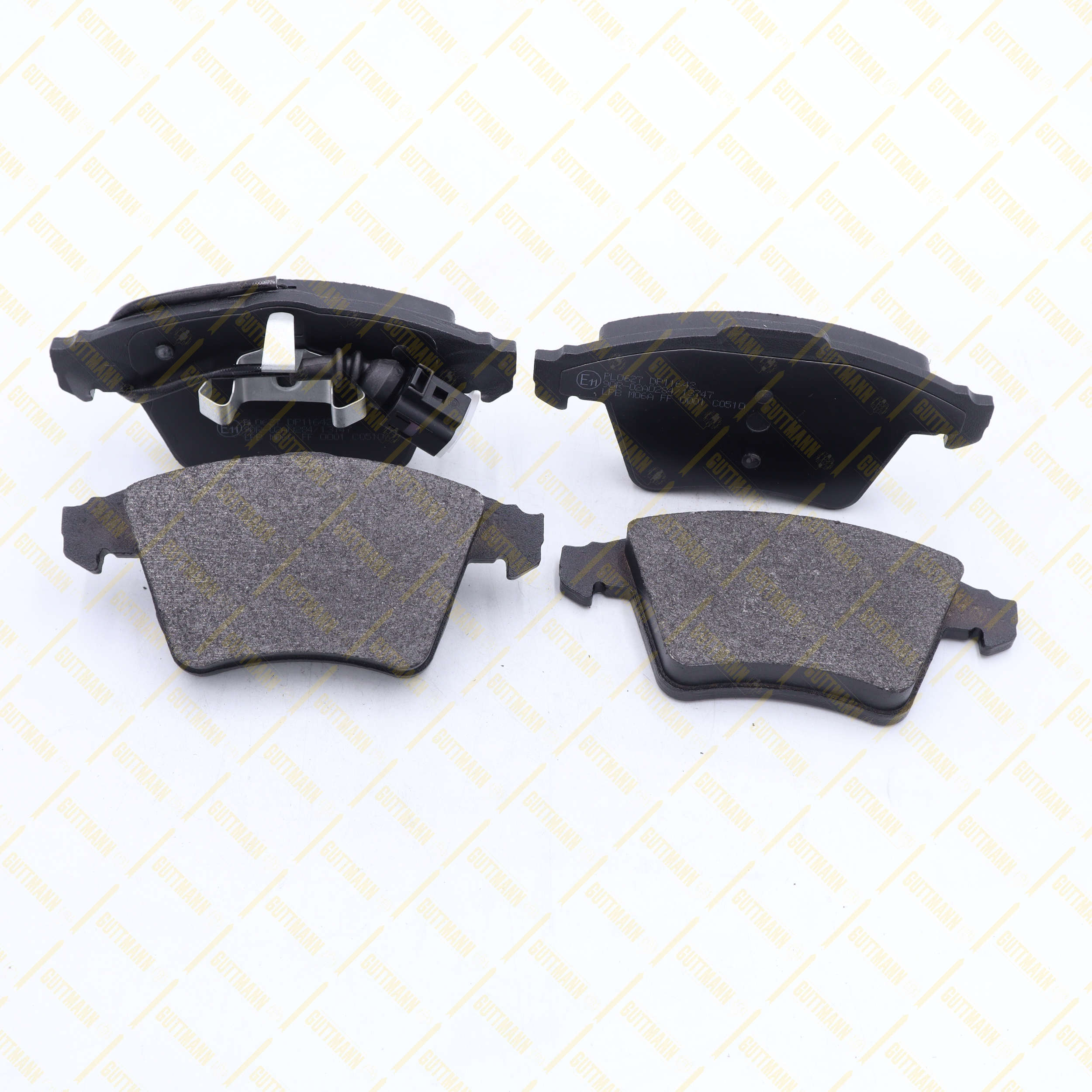 Sada brzdových platničiek kotúčovej brzdy LEROY ACCESSOIRES DISTRIBUTION