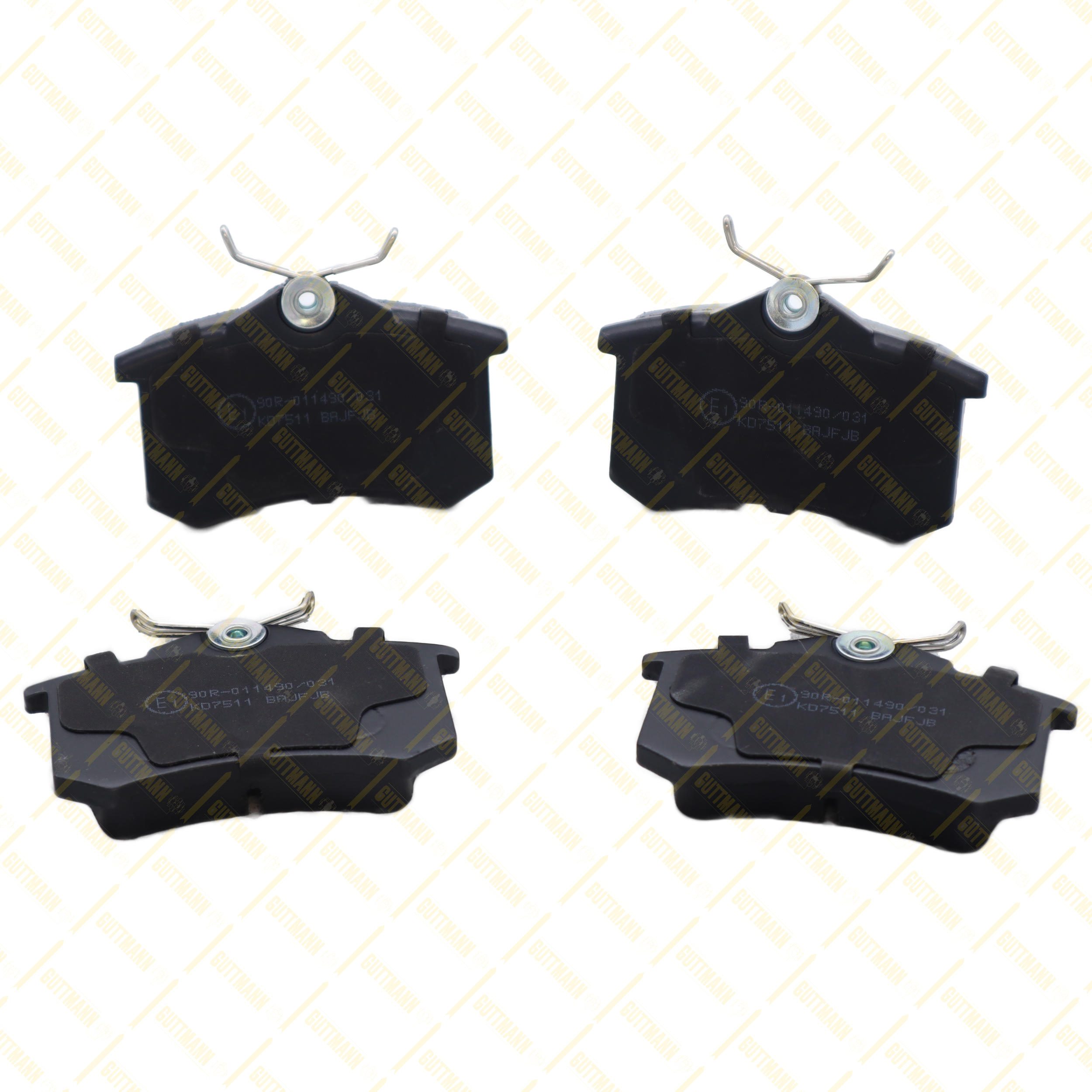 Sada brzdových platničiek kotúčovej brzdy LEROY ACCESSOIRES DISTRIBUTION