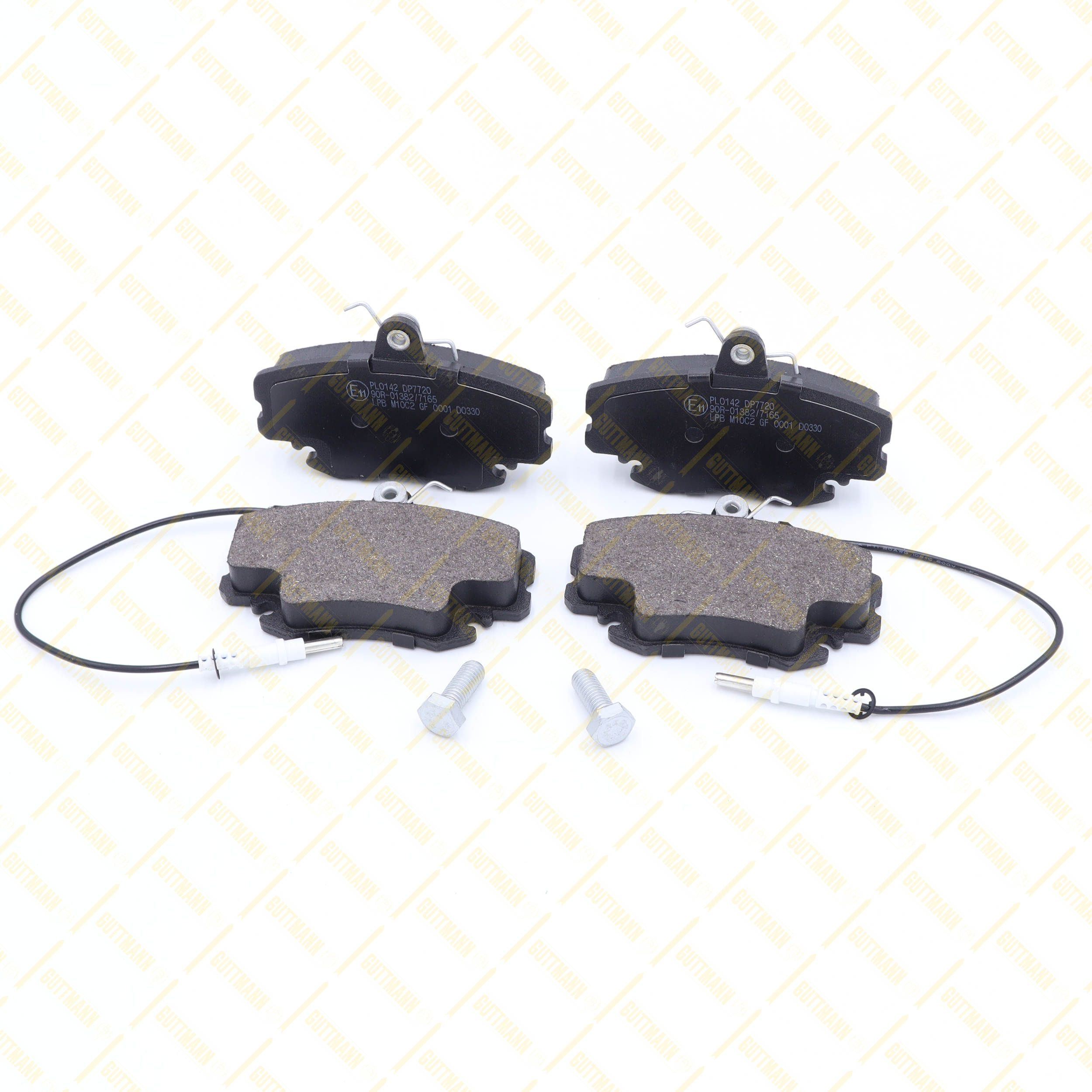 Sada brzdových platničiek kotúčovej brzdy LEROY ACCESSOIRES DISTRIBUTION