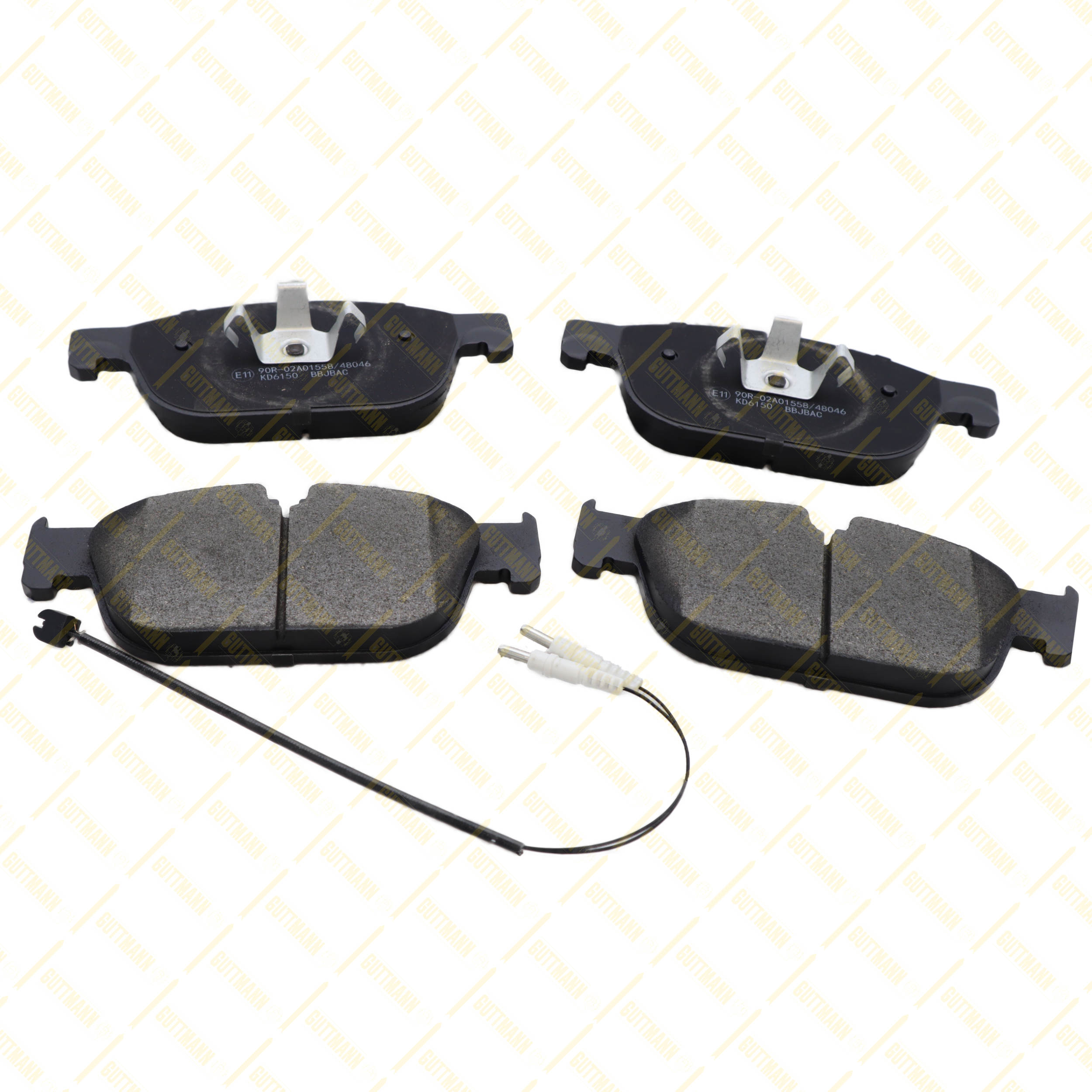 Sada brzdových platničiek kotúčovej brzdy LEROY ACCESSOIRES DISTRIBUTION