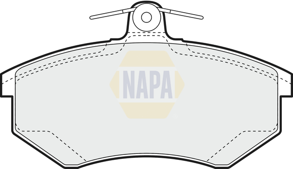 Sada brzdových platničiek kotúčovej brzdy NAPA UK