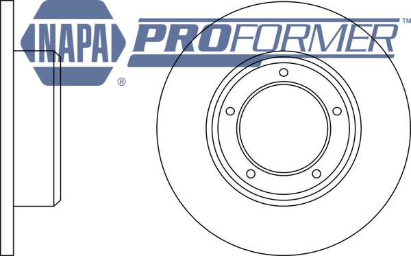 Brzdový kotúč NAPA UK