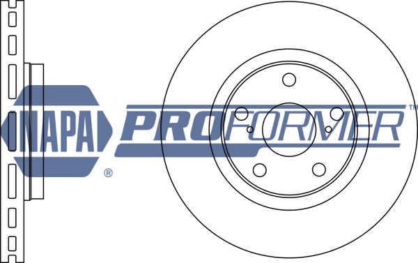Brzdový kotúč NAPA UK
