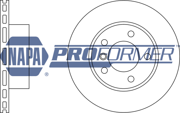 Brzdový kotúč NAPA UK
