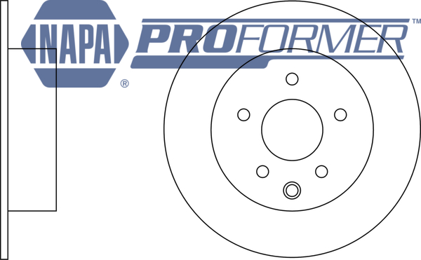 Brzdový kotúč NAPA UK