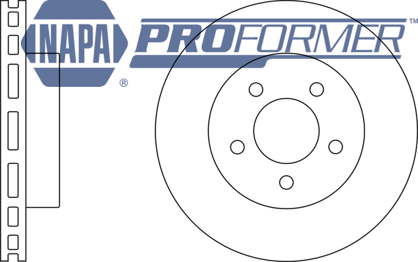 Brzdový kotúč NAPA UK
