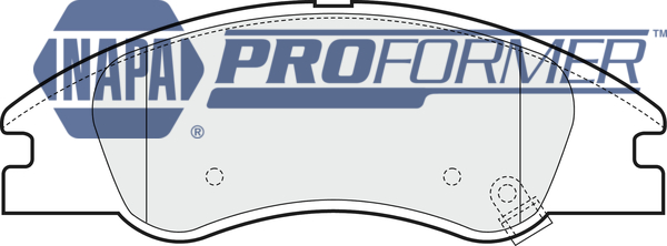 Sada brzdových platničiek kotúčovej brzdy NAPA UK