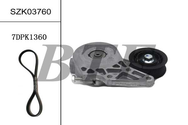 Ozubený klinový remeň - Sada BTE spare part manufacturing Co., Ltd.