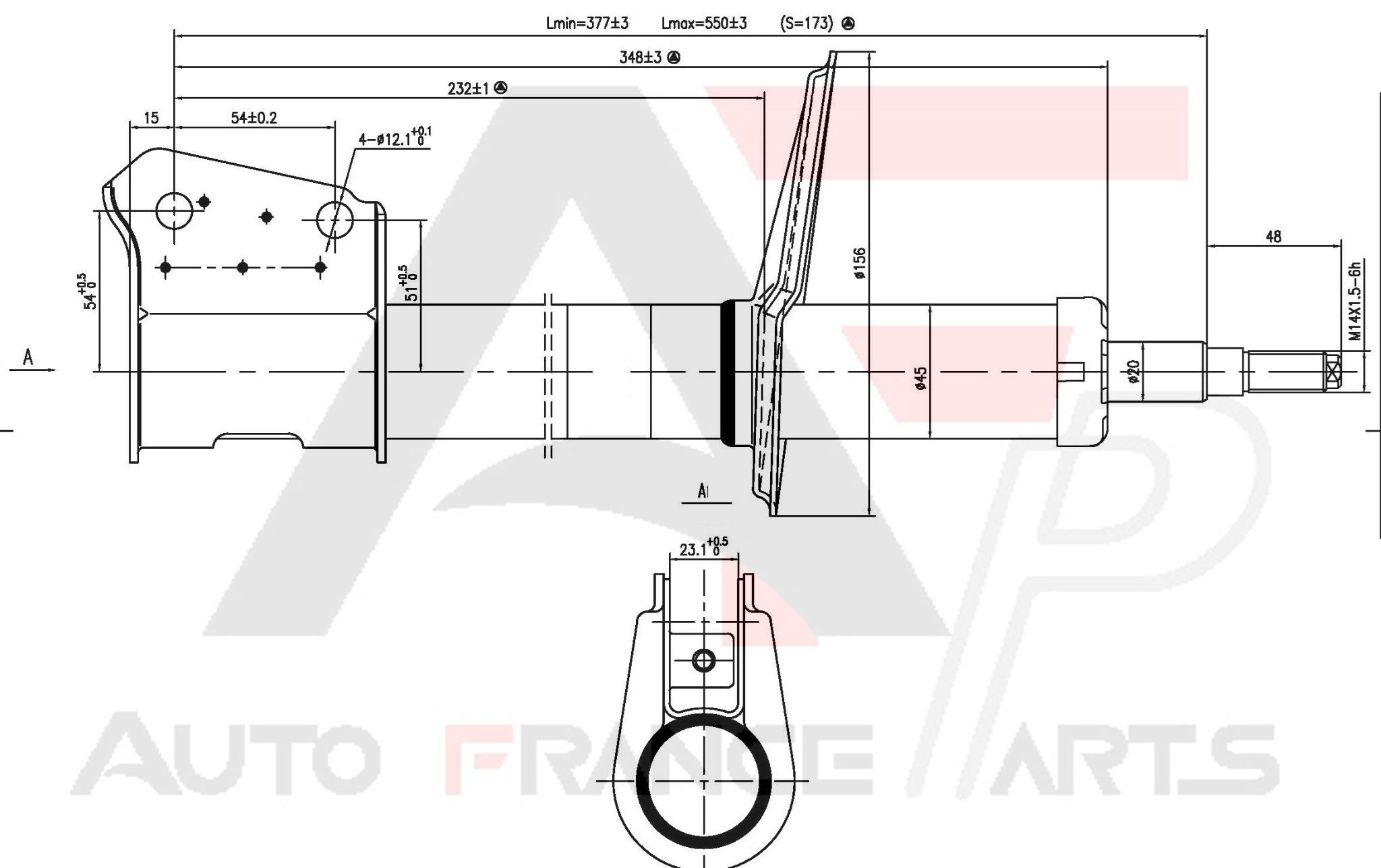 Tlmič pérovania Auto France Parts