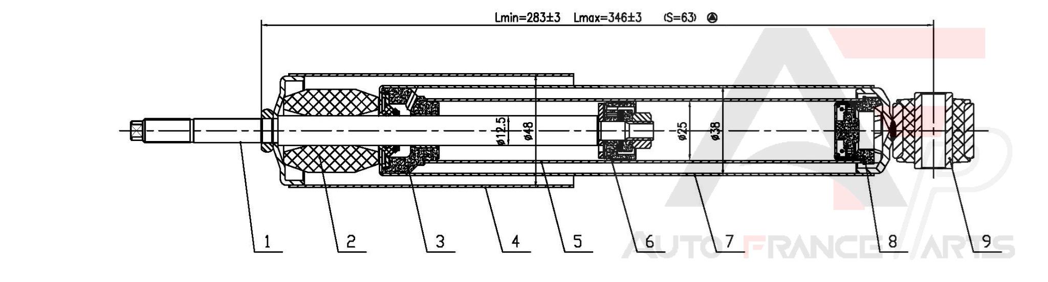 Tlmič pérovania Auto France Parts