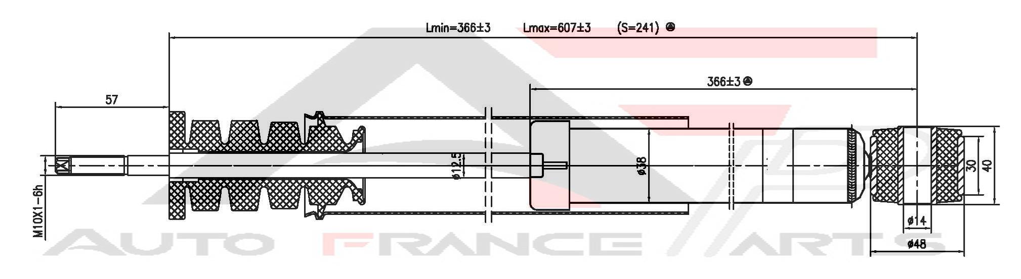 Tlmič pérovania Auto France Parts