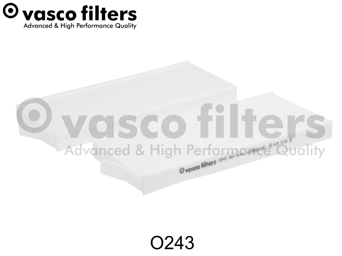 Filter vnútorného priestoru DAVID VASCO