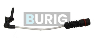 Výstrażný kontakt opotrebenia brzdového oblożenia Burig