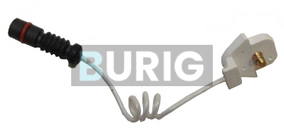 Výstrażný kontakt opotrebenia brzdového oblożenia Burig