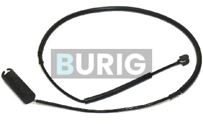 Výstrażný kontakt opotrebenia brzdového oblożenia Burig