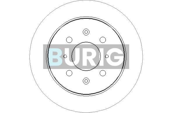 Brzdový kotúč Burig