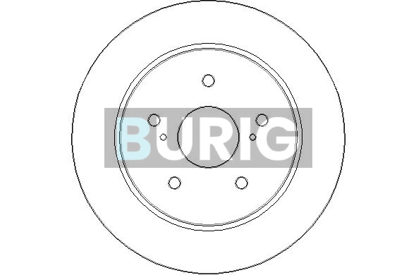 Brzdový kotúč Burig