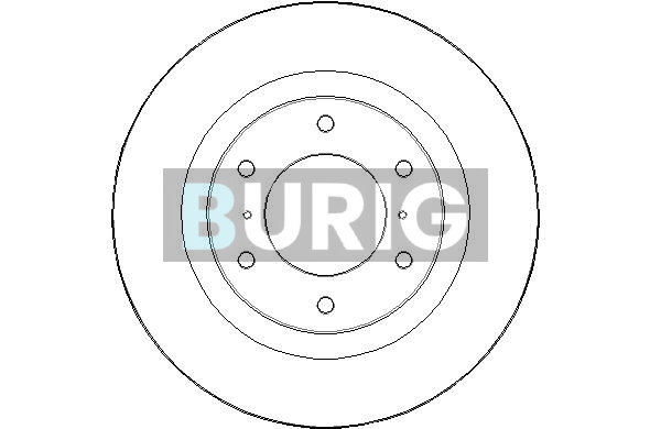 Brzdový kotúč Burig
