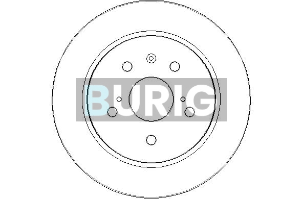 Brzdový kotúč Burig