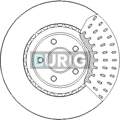Brzdový kotúč Burig