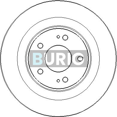 Brzdový kotúč Burig