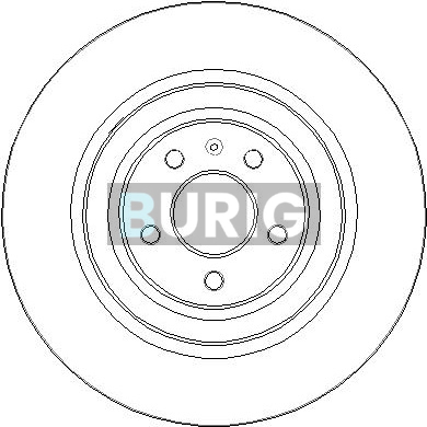 Brzdový kotúč Burig