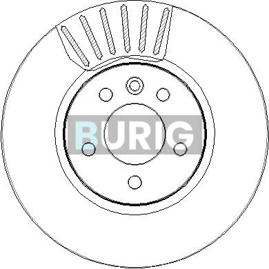 Brzdový kotúč Burig