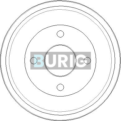 Brzdový bubon Burig