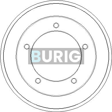 Brzdový bubon Burig