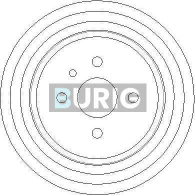 Brzdový bubon Burig