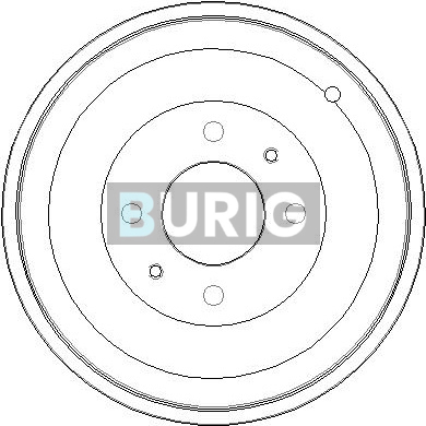 Brzdový bubon Burig