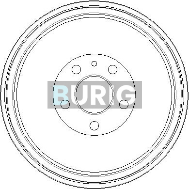 Brzdový bubon Burig
