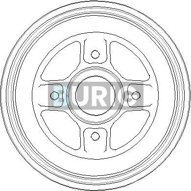 Brzdový bubon Burig